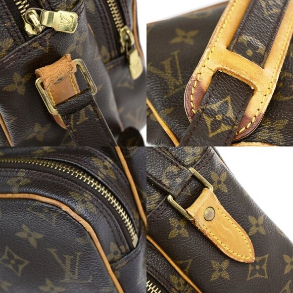 LOUIS VUITTON Nile Crossbody Shoulder Bag Monogram Leather Brown M45244 35EB725 - Picture 9 of 16